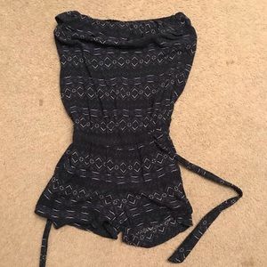 Strapless romper from garage!